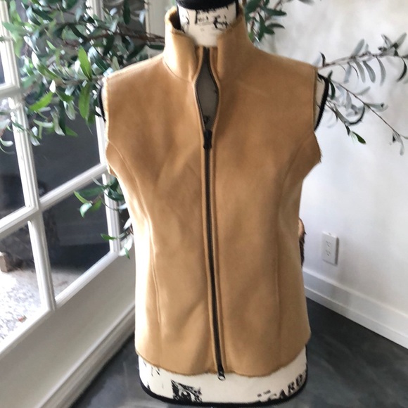 Real Clothes by Saks Fifth Ave Jackets & Blazers - Real Clothes by Saks Fifth Ave Shearling Vest